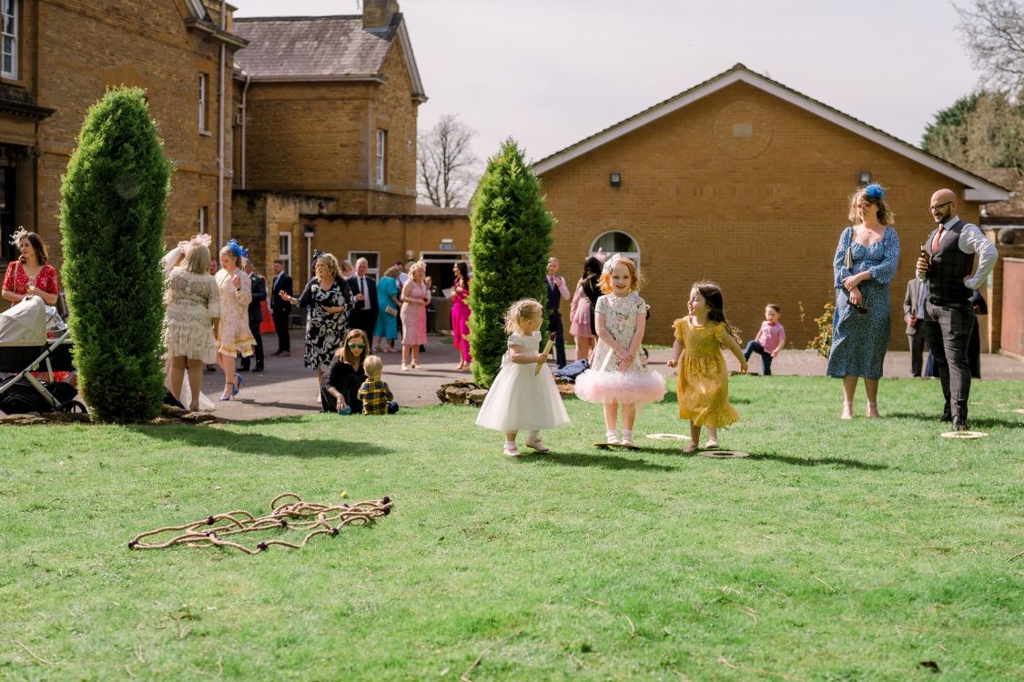 outdoor wedding at sedgebrook hall